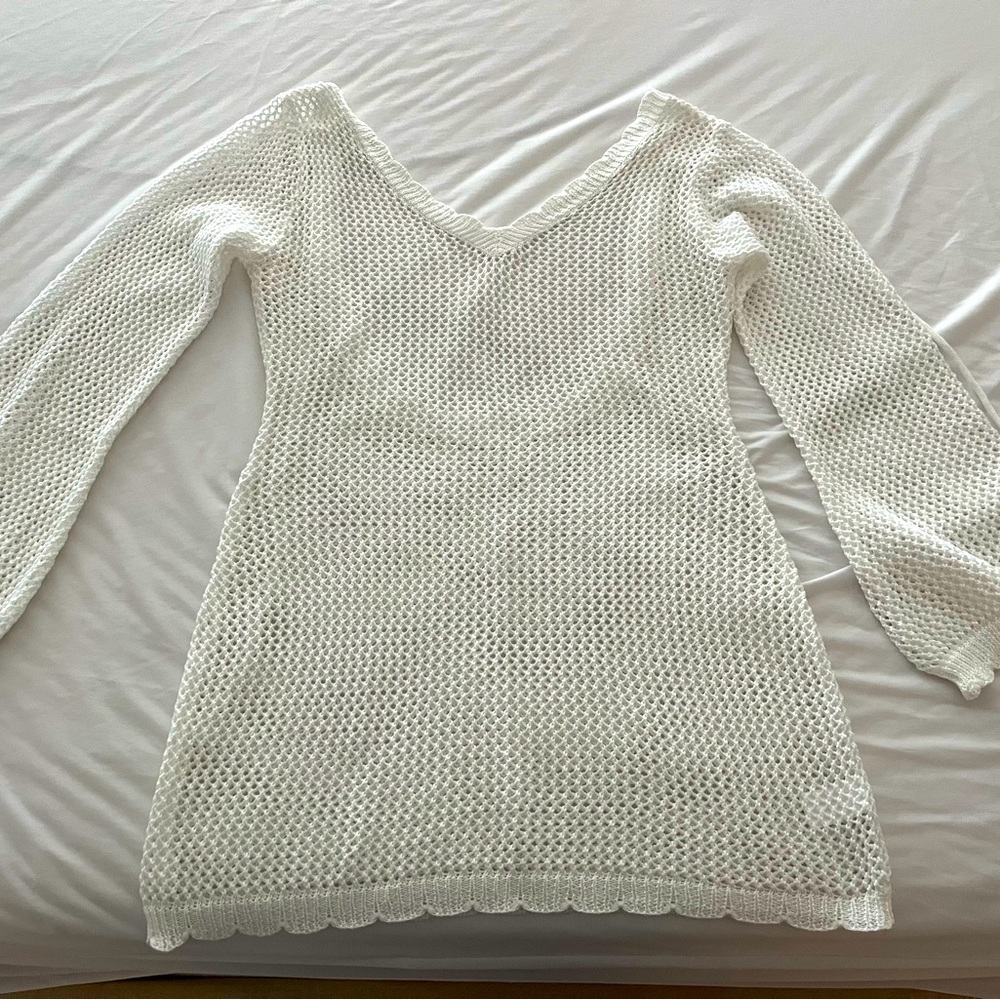 Woven beach coverup from Amazon